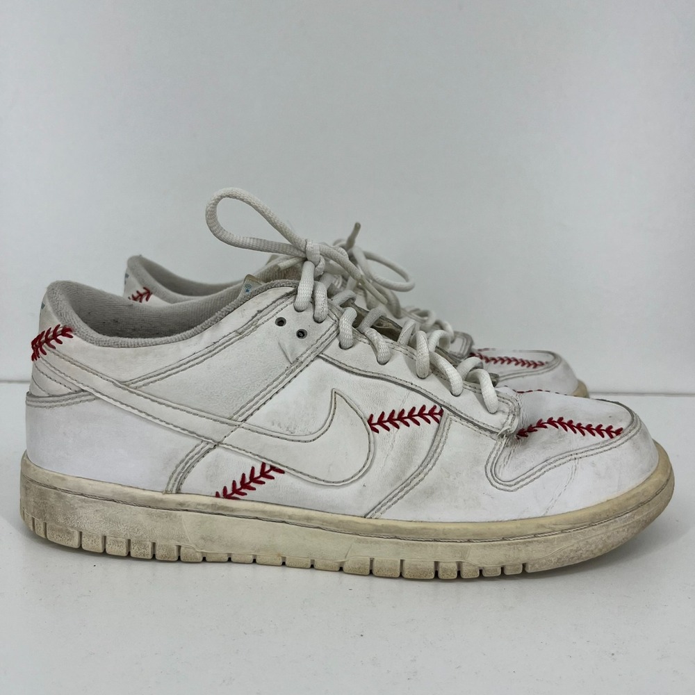 Nike Dunk Low Opening Day Baseball 310569-115 Kids Size 5Y 2009 Release - Picture 1 of 9